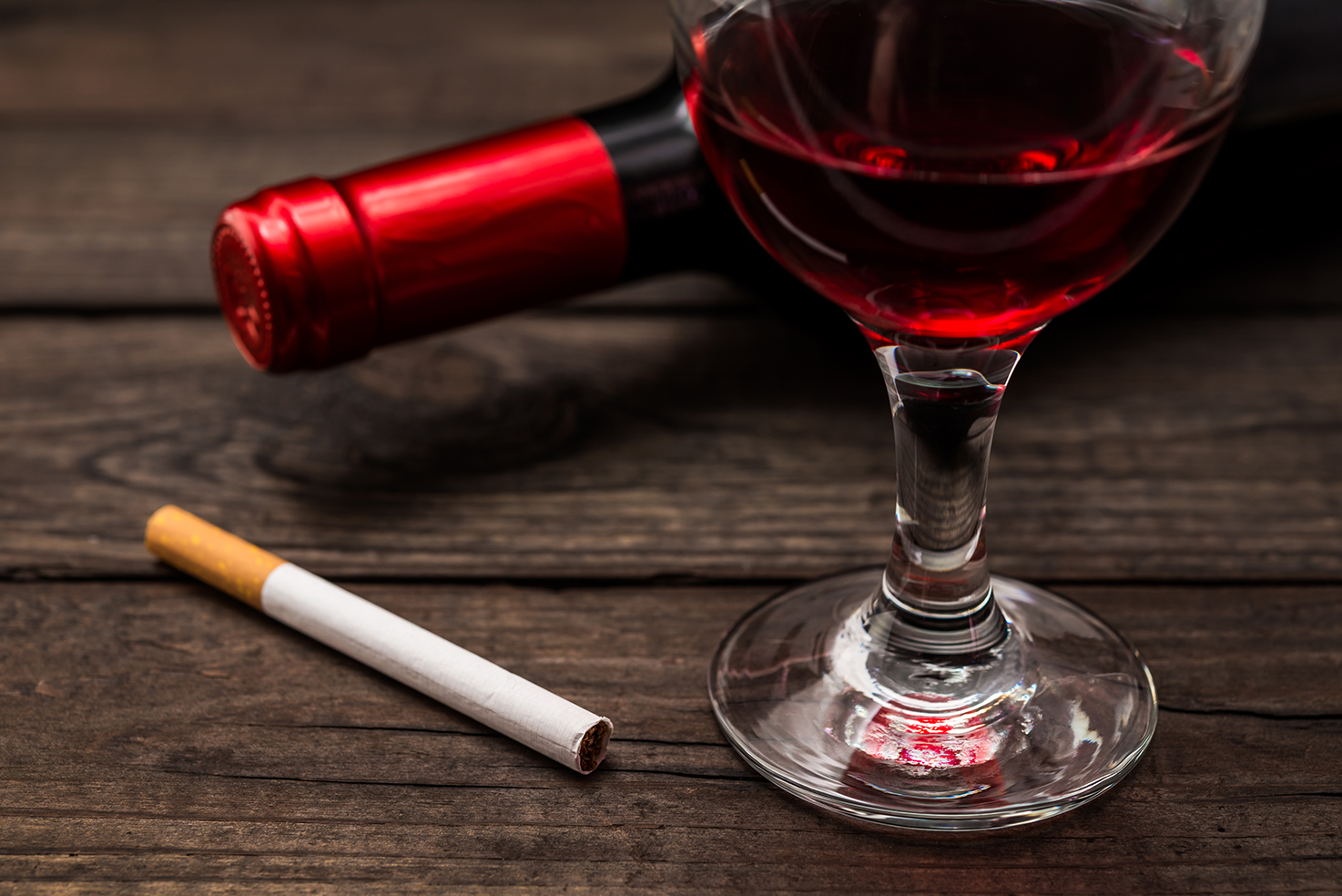 Вино и сигареты