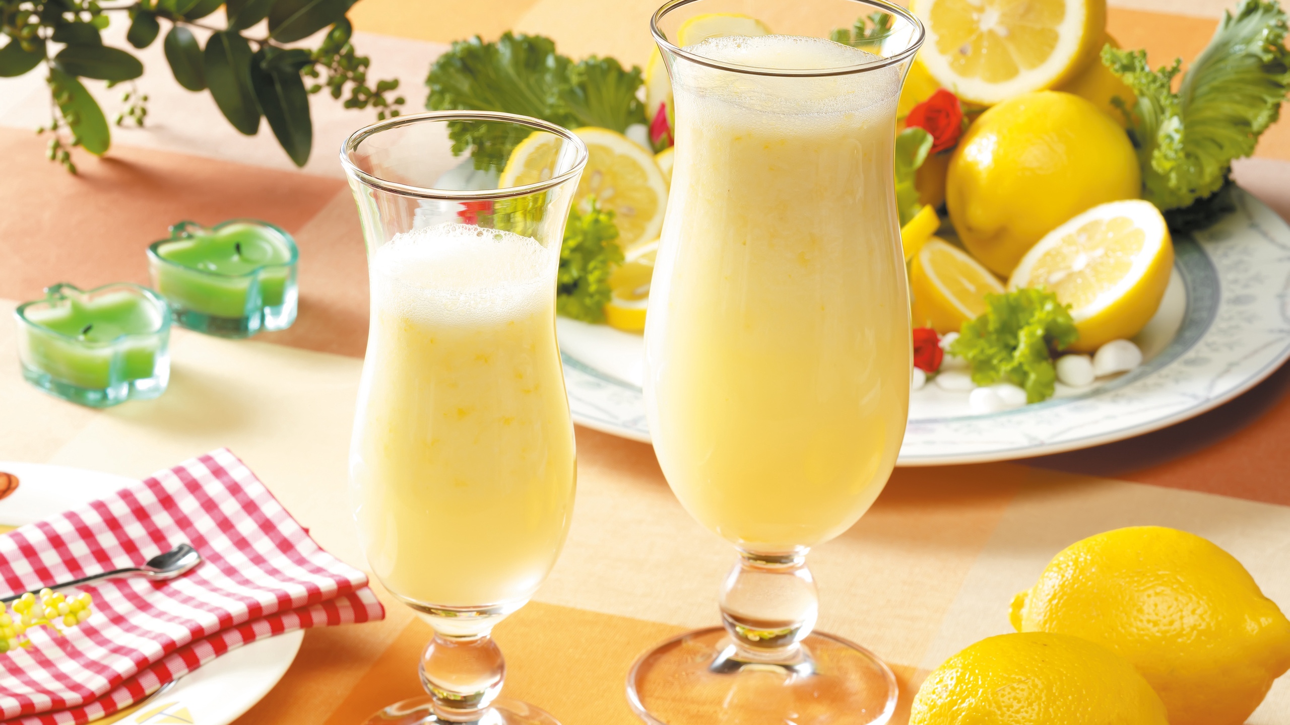 Молочный коктейль с лимоном