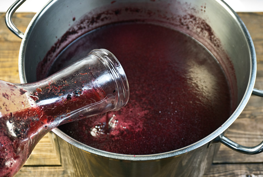 Вино из черники в домашних условиях: рецепт и приготовление
