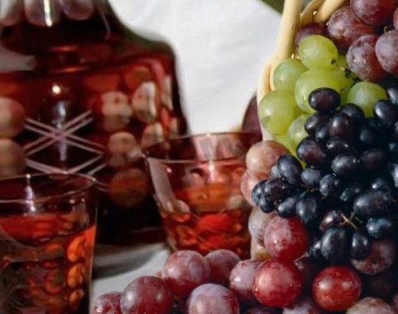 Виноградная настойка на водке