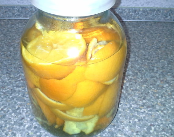 Настойка на апельсинах и водке
