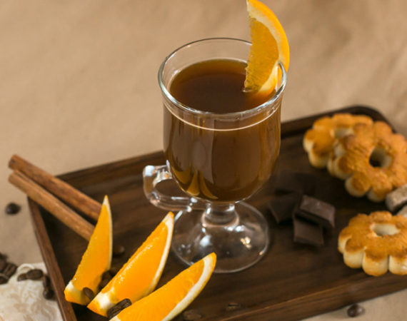 Апельсиновый бельгийский кофе 