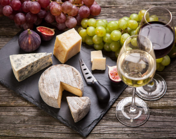 О том как сочетается сыр и вино