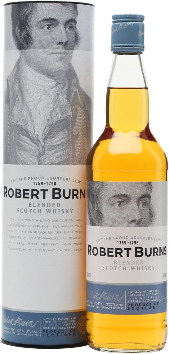 Виски «Robert Burns» Blend, In Tube, 0.7 л
