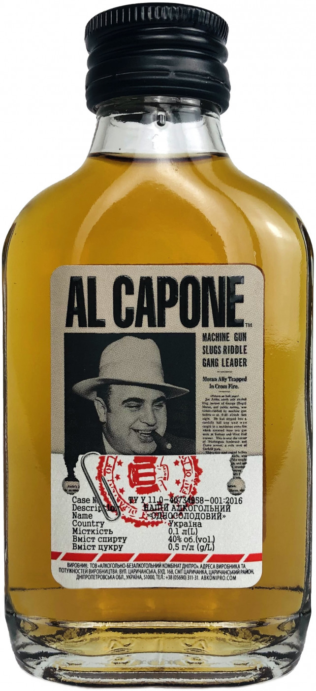 Ликер «Al Capone» Single Malt, 100 мл