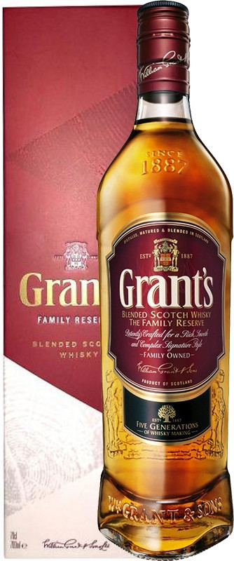 Grants 0.7 цена. Виски Grant's Family Reserve, 0.75 л. Грантс виски 0.7 в коробке. Grants Family Reserve 1l. Грантс Фэмили резерв виски.