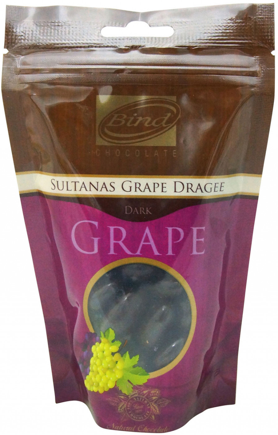Шоколад Bind, Dragee «Grape in Chocolate», 150 г