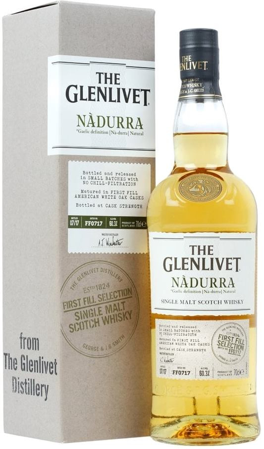 Виски Glenlivet, «Nadurra» First Fill Selection (60,3%), gift box, 0.7 л
