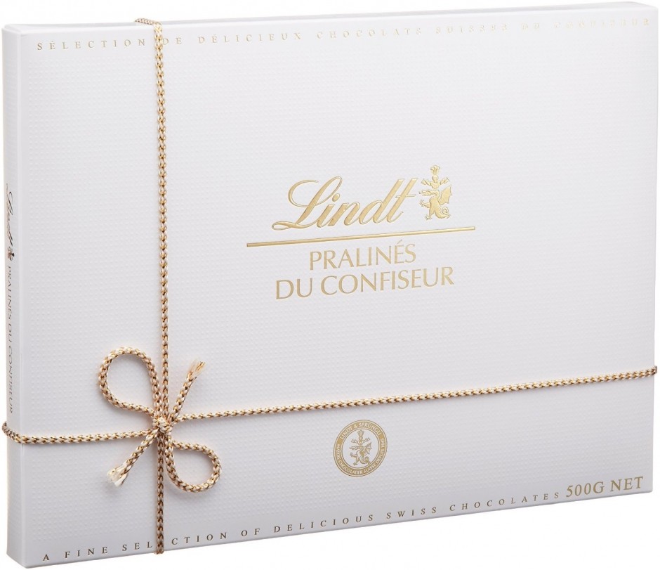 Набор пралине. Конфеты Lindt белая коробка. Линд коробка ассорти. Lindt Pralines du Confiseur шоколадная коробка. Шоколад Линдт ассорти.
