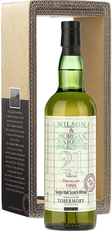 Виски Wilson & Morgan, «Tobermory» Pedro Ximenez Sherry Finish 21 Years Old, 1995, gift box, 0.7 л