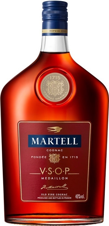 Коньяк Martell VSOP, flask, 350 мл