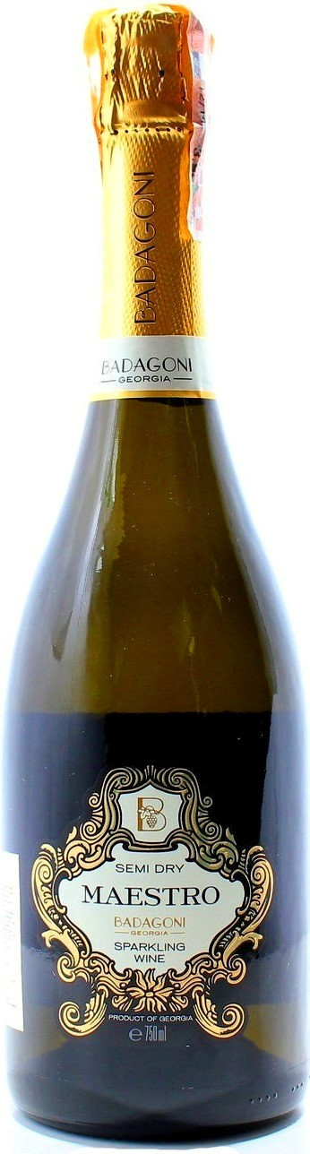 Игристое вино Badagoni, «Maestro» Semi-Dry