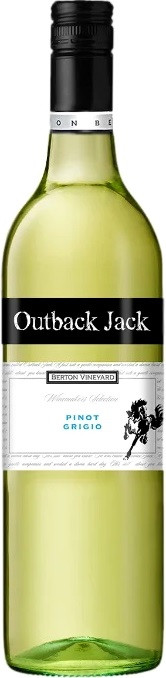 Вино Berton Vineyards, «Outback Jack» Pinot Grigio, 2021