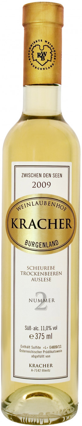 Вино Kracher, TBA №2 Scheurebe «Zwischen den Seen», 2009, 375 мл