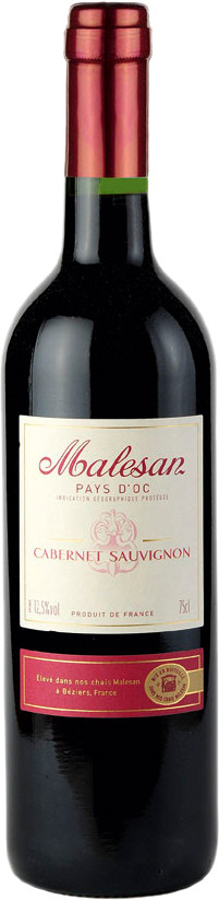 Вино «Malesan» Cabernet Sauvignon