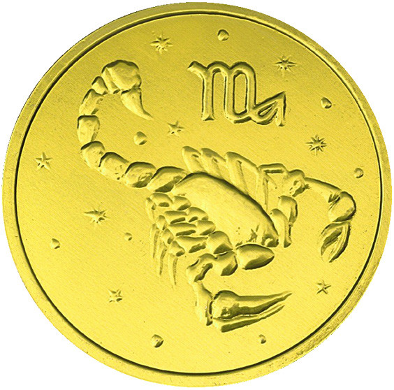 Шоколад Монетный Двор, «Знаки Зодиака», шоколадные монеты, 6 г