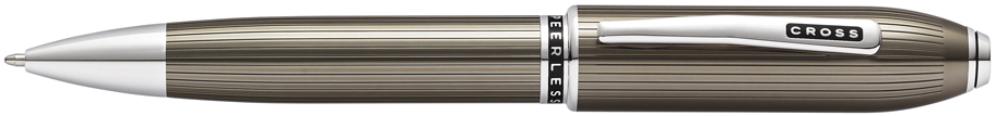 Ручка шариковая Peerless 125™ Translucent Titanium Grey Engraved Lacquer AT0702-13